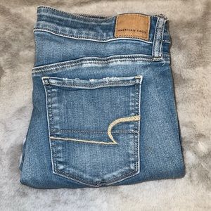 American Eagle Distressed Skinny Jeans